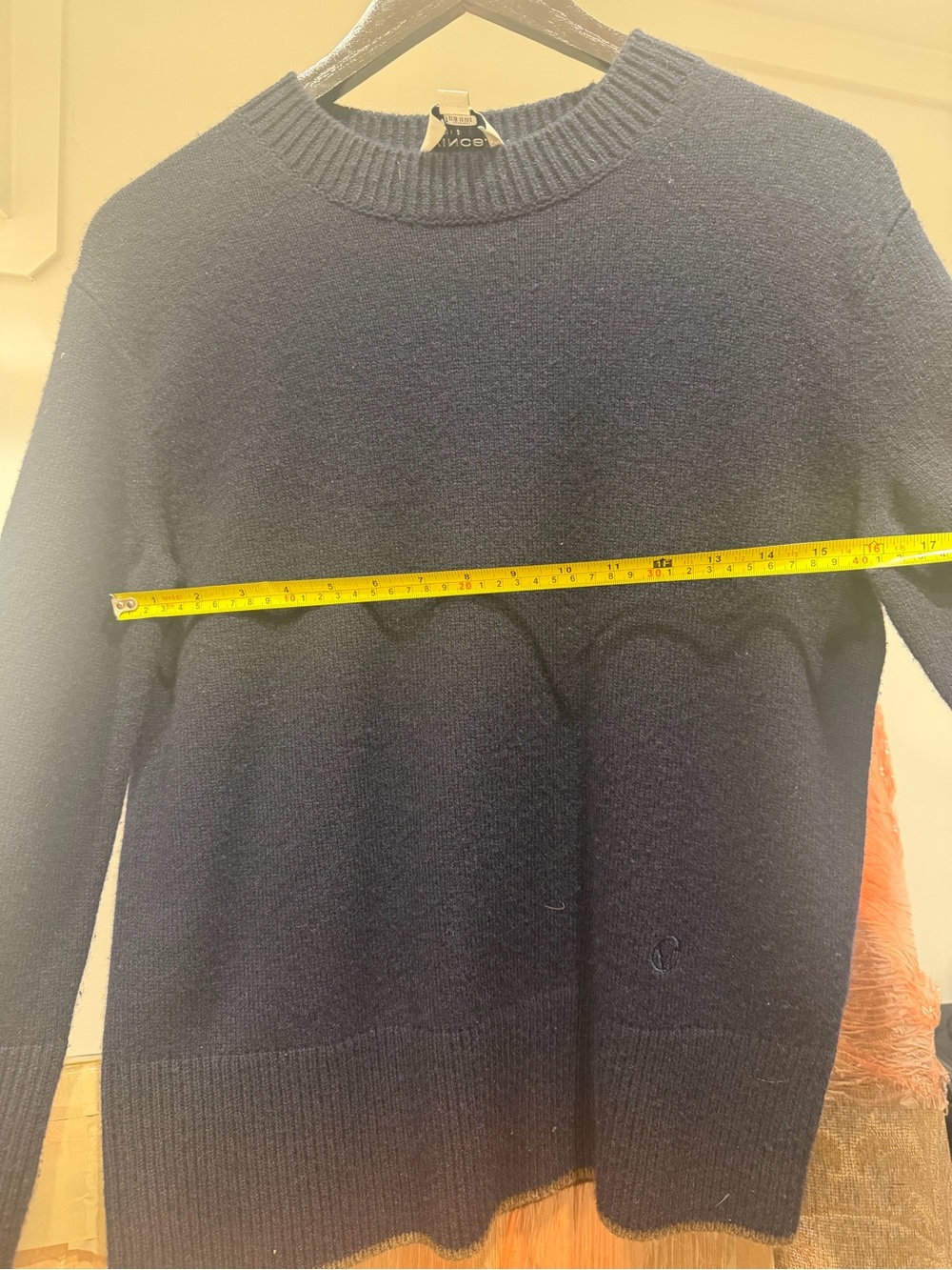 Vince Navy Crewneck Sweater - Picture 7 of 9